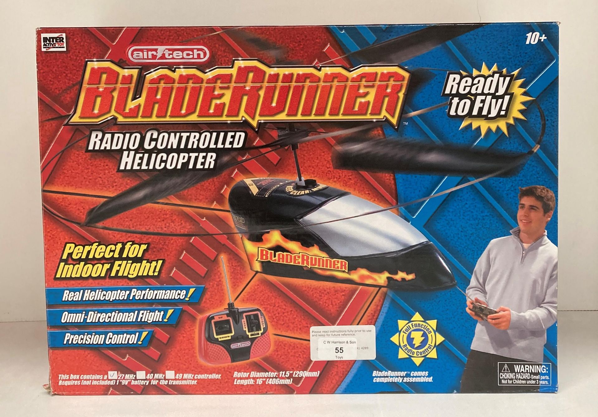 AirTech "Blade Runner" radio controlled helicopter - boxed (S1T1)