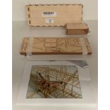 The Wright Brothers 1903 Wright Flyer Plywood model aircraft kit (S1T1)