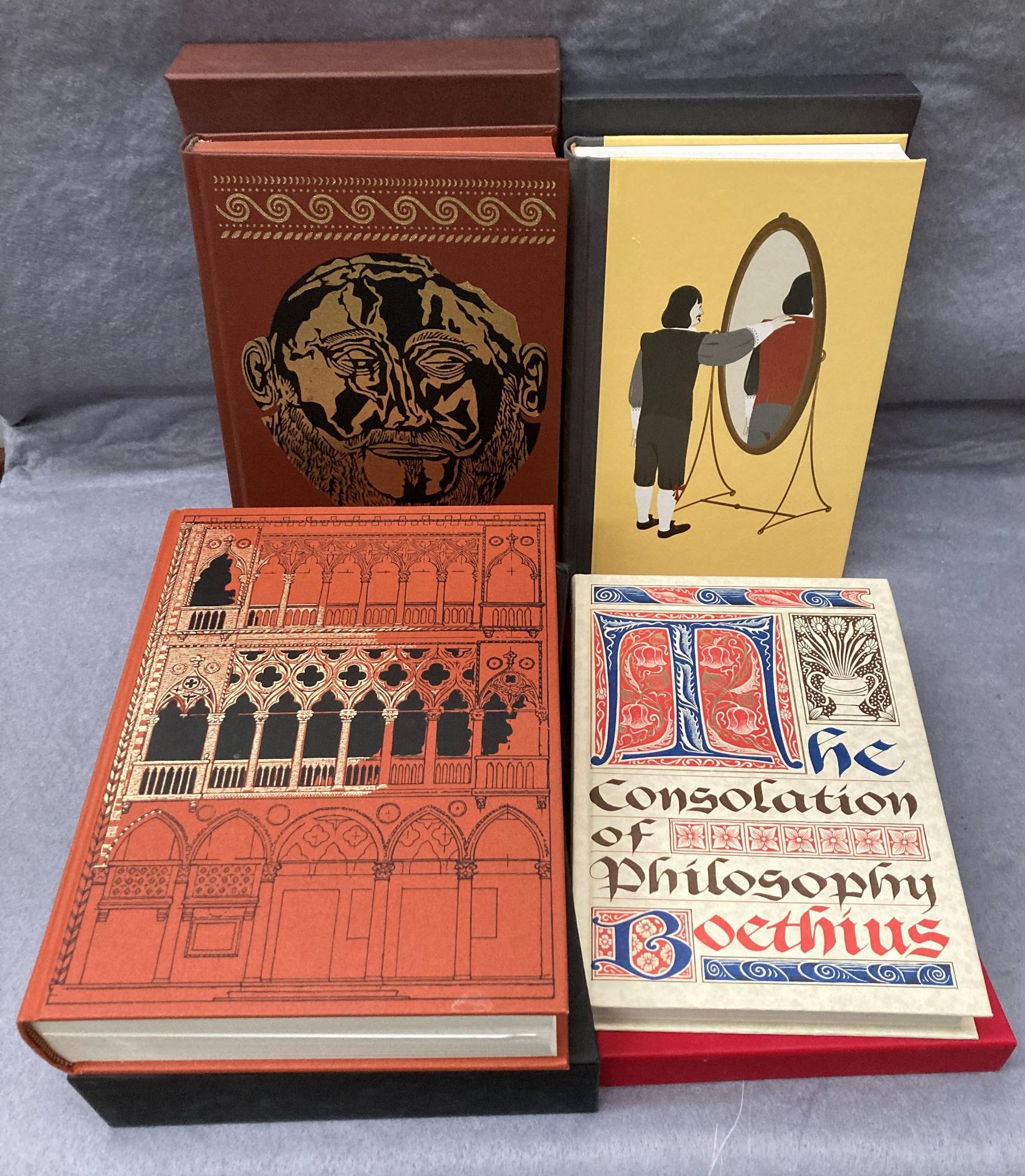Four Folio Society books by John Ruskin 'The Stones of Venice' 2001, - Image 2 of 5