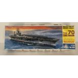 CVN 70 Carl Nuclear powered aircraft carrier model kit 1:72 scale No: 506 by Italeri (S1T1)