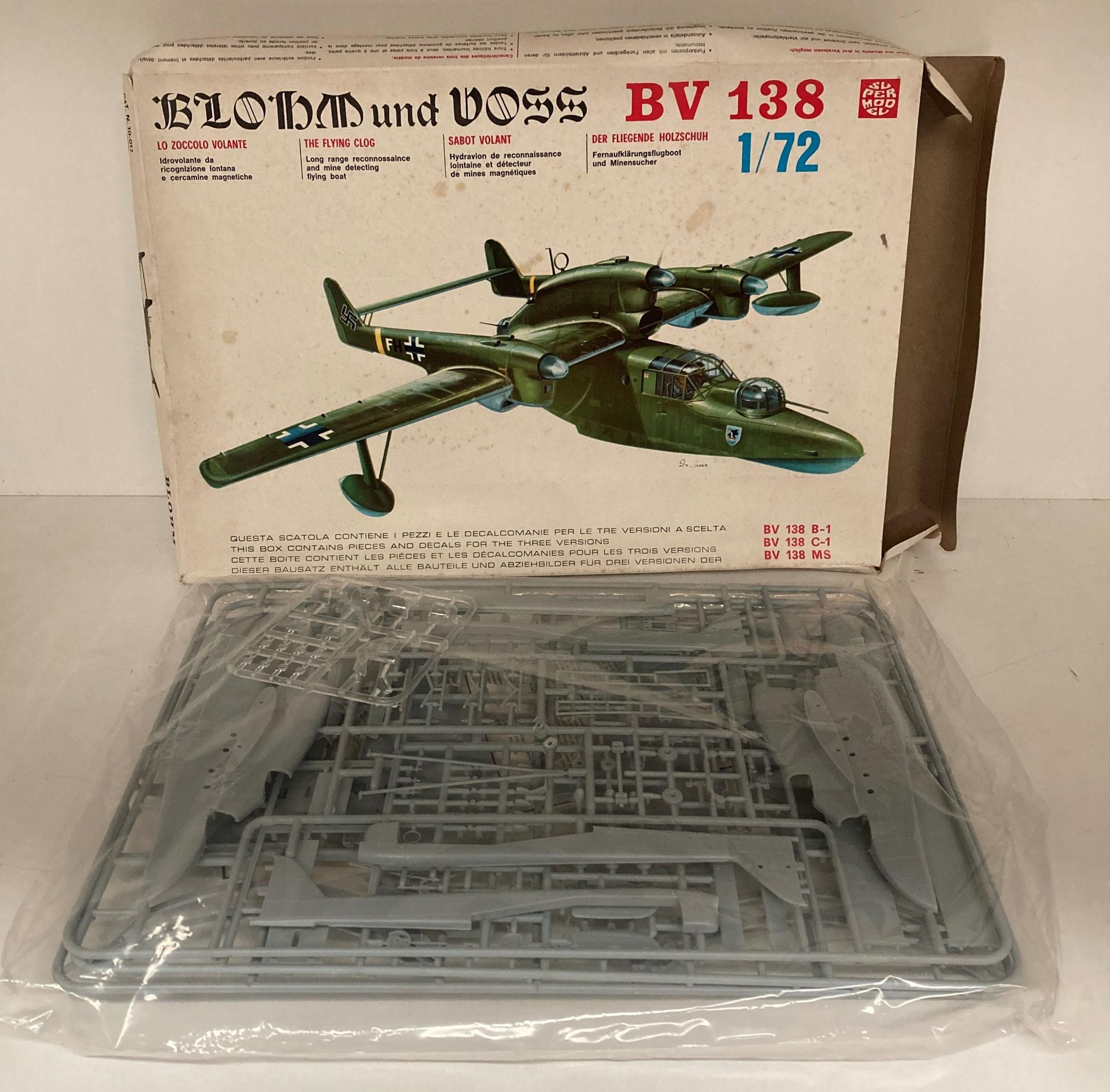 "BLOHM und VOSS BV138" The Flying Dog long range reconnaissance and mine detecting flying boat 1:72 - Image 3 of 3