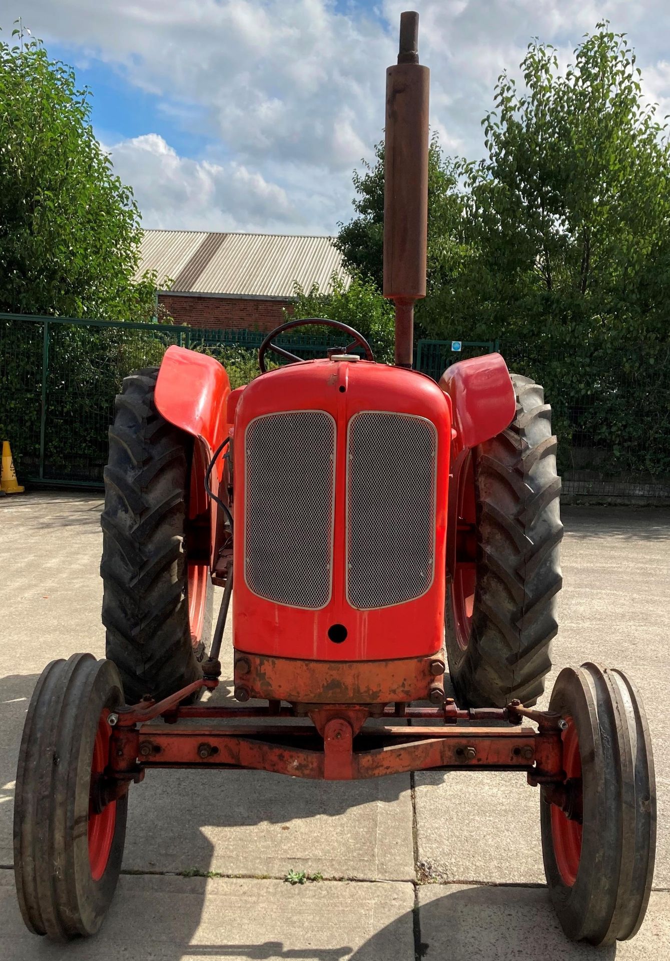 HISTORIC VEHICLE- NUFFIELD AGRICULTURAL TRACTOR - Diesel - Orange (1966) On the instructions of: A - Image 4 of 12