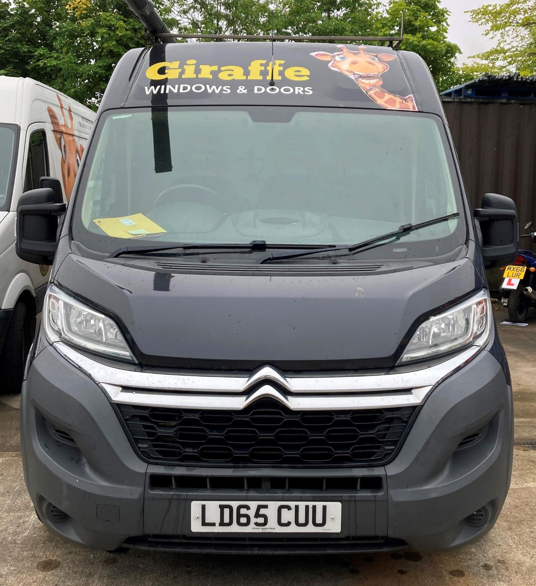 CITROEN RELAY 35 L3H2 Enterprise 2.2 hdi panel van - diesel - black - roof rack fitted.