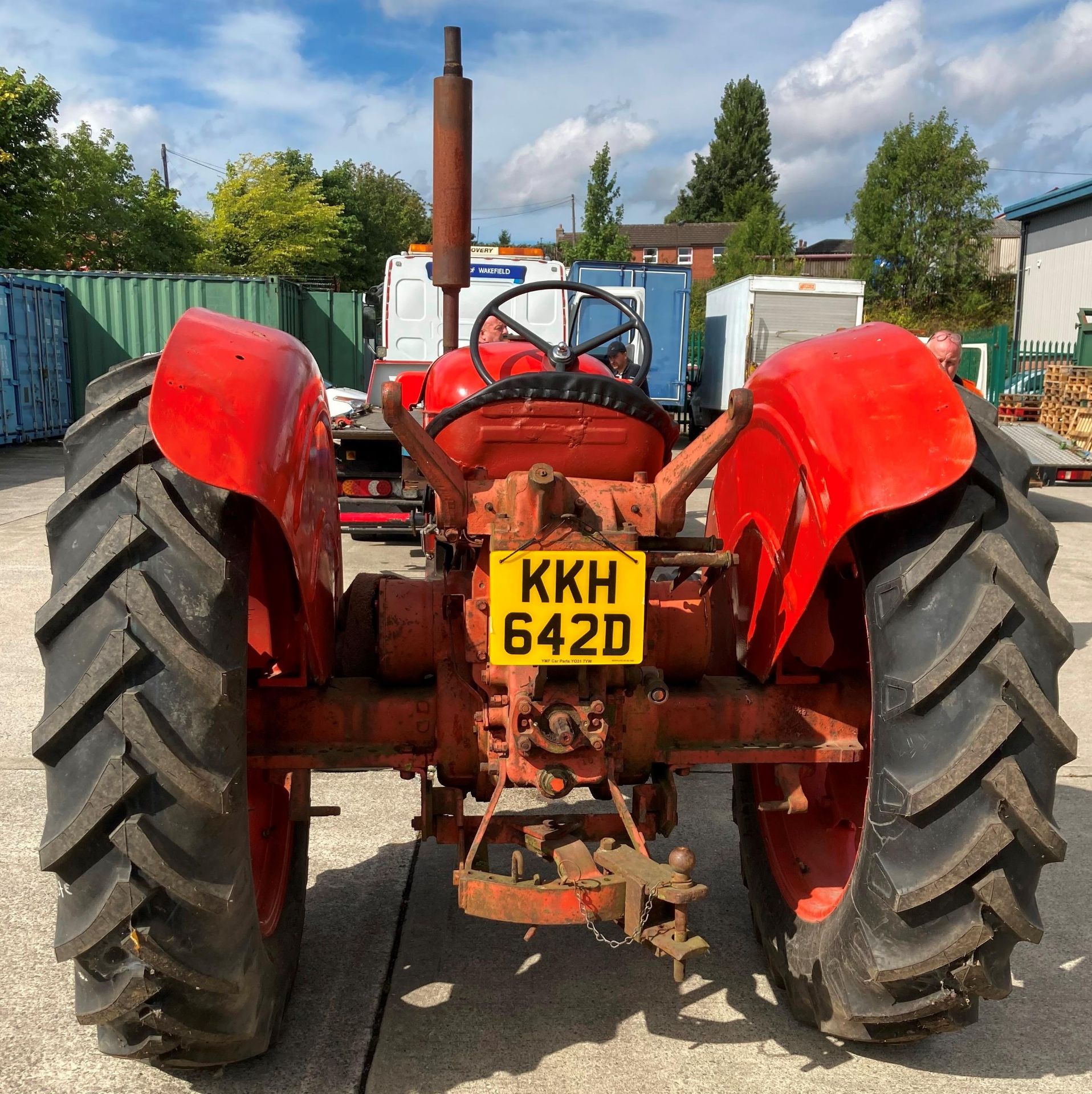 HISTORIC VEHICLE- NUFFIELD AGRICULTURAL TRACTOR - Diesel - Orange (1966) On the instructions of: A - Image 10 of 12