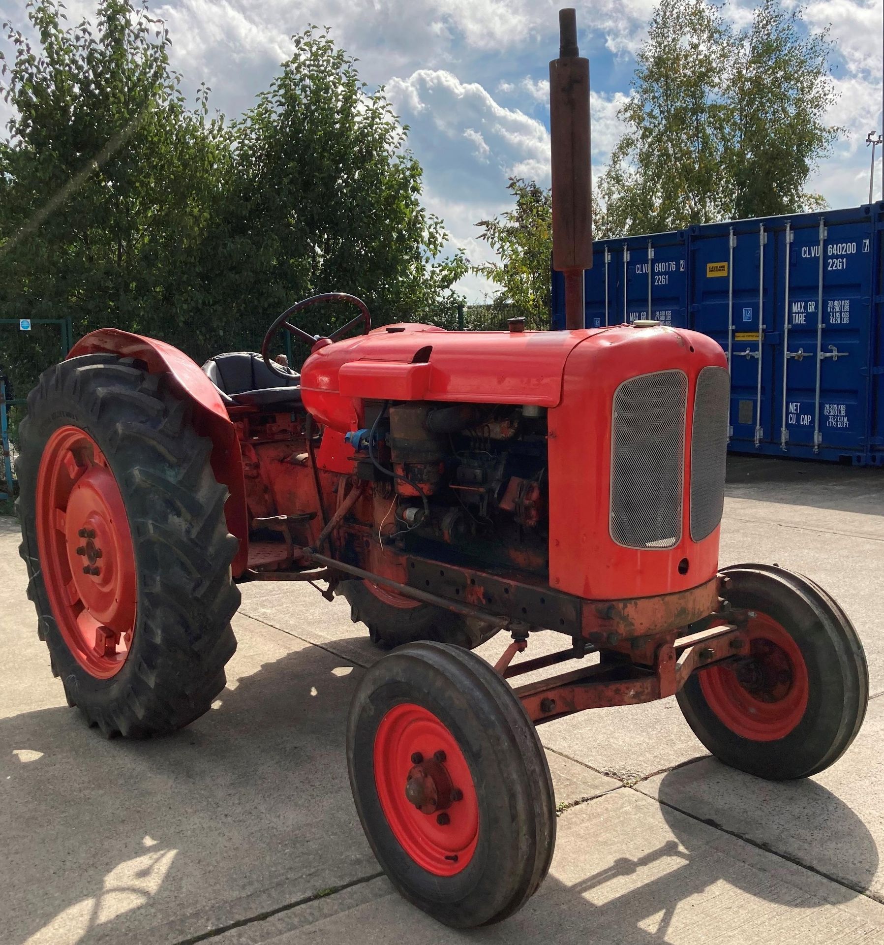 HISTORIC VEHICLE- NUFFIELD AGRICULTURAL TRACTOR - Diesel - Orange (1966) On the instructions of: A