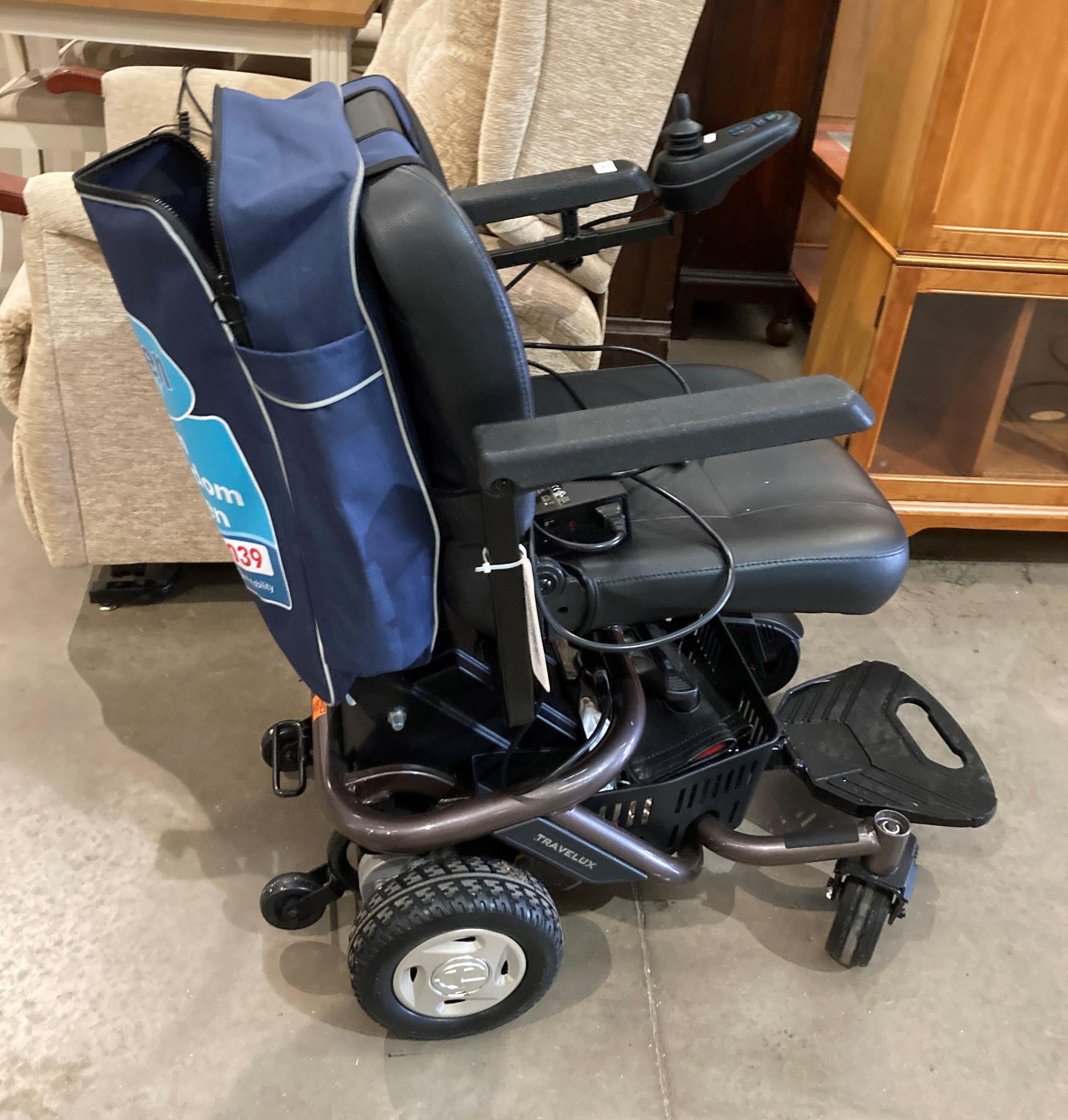 TRAVELUX QUEST EDEN COMET power chair four wheel mobility scooter SWL 300lbs/135kg complete with - Image 2 of 6