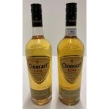 Two 700ml bottles of Clontarf Historic 1014 Victory Irish Whiskey Single Malt Triple distilled -
