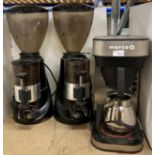 Two Espresso Italiano coffee grinders - 240v,