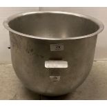 Stainless steel food mixing bowl approx.