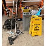 Contents to Pallet Nilfisk 1200W pull along vacuum cleaner with hose and attachment,