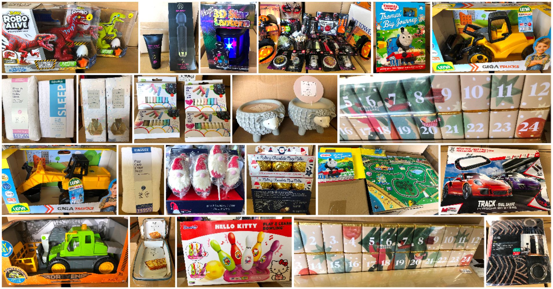 Household, Bedding and Curtains, Toys, Halloween and Personal (Driffield)
