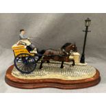 A Border Fine Arts scale limited edition model 'Delivered Warm',