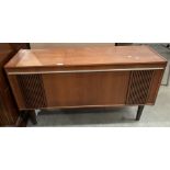 An Alba Solid State Stereo teak cased radiogram with Monarch turntable,