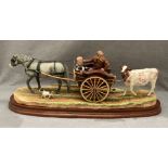 A Border Fine Arts scale limited edition model 'Bought at Market',