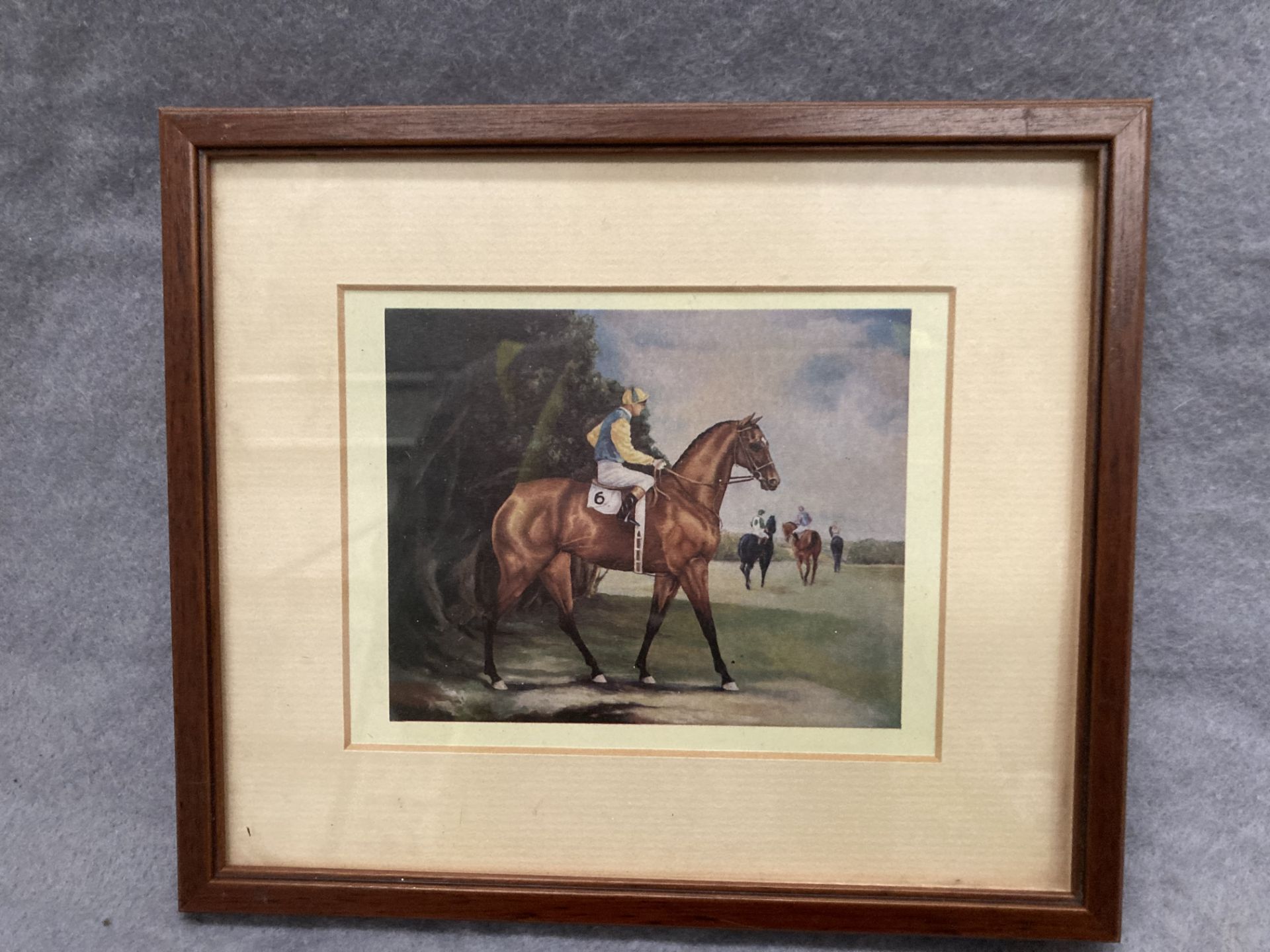 R Wardeck?, framed picture of a horse, C W Rowsley?, - Image 8 of 10