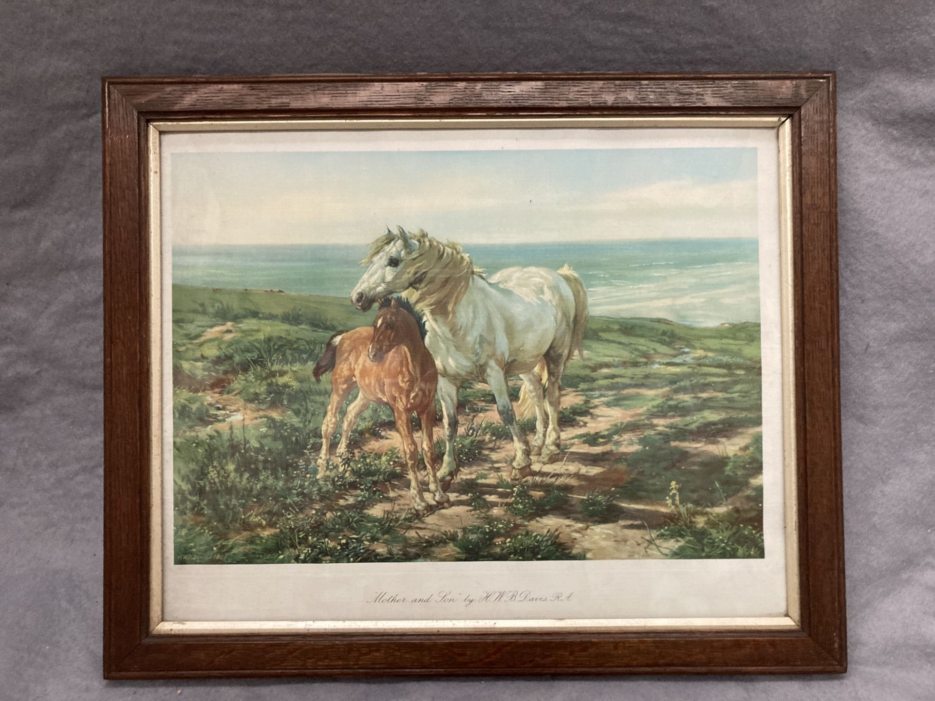 R Wardeck?, framed picture of a horse, C W Rowsley?, - Image 10 of 10