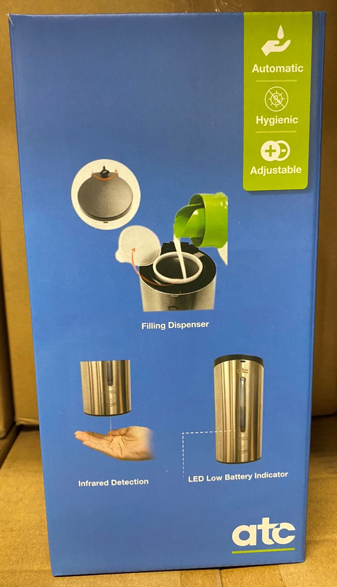 24 x ATC Dahlia Automatic Hand Soap Dispenser/Sanitiser Dispenser - (New, - Bild 4 aus 7