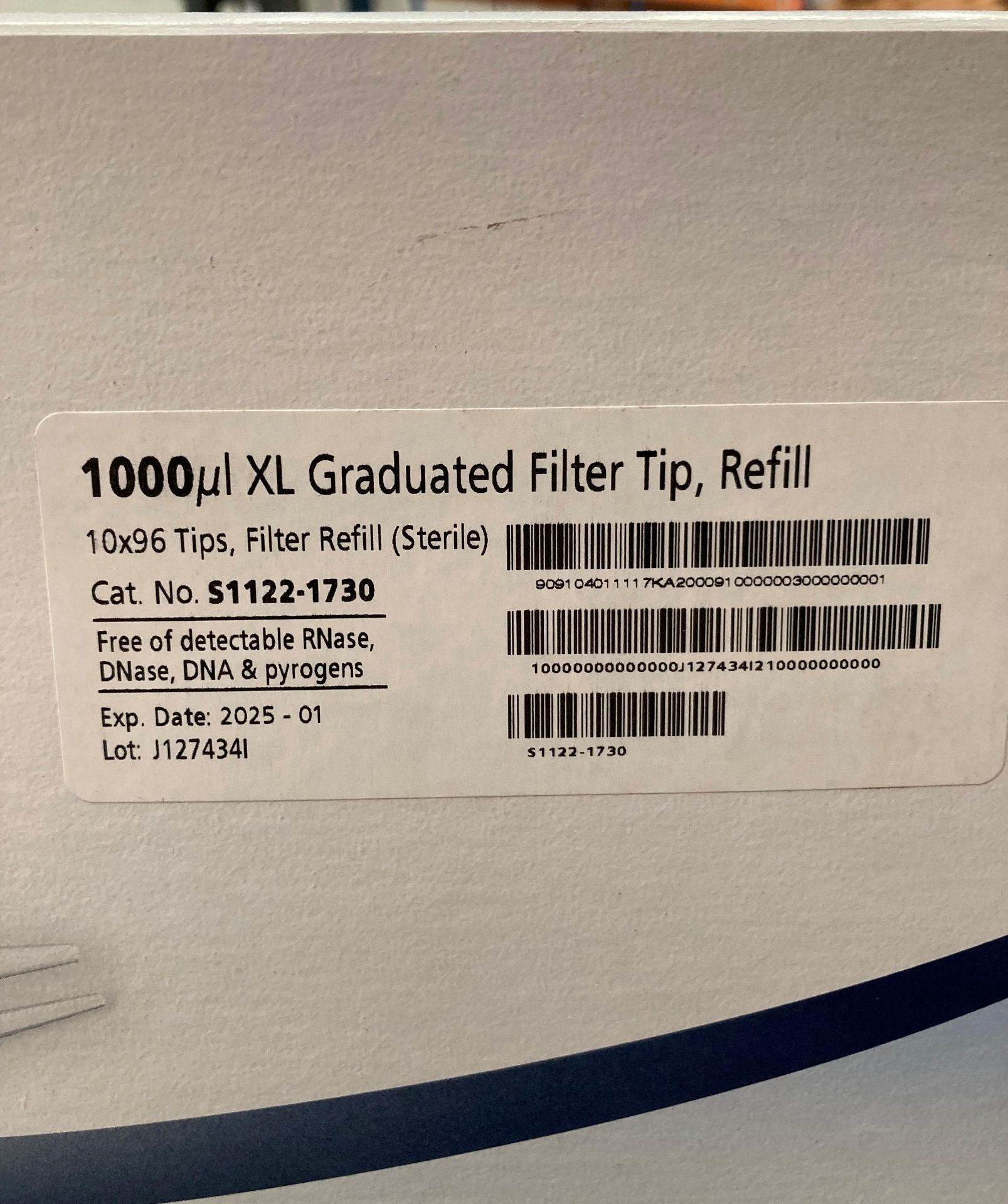 23,040 x Tip One 1000 XL graduated filter tip refills (6 outer boxes) - Image 2 of 2