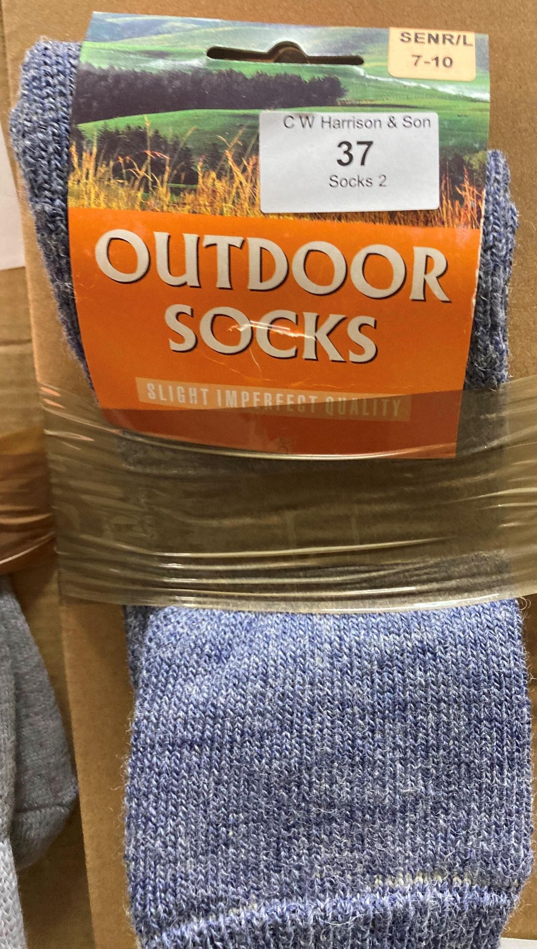24 x pairs of Outdoor Socks (slight imperfections) size 7-10,