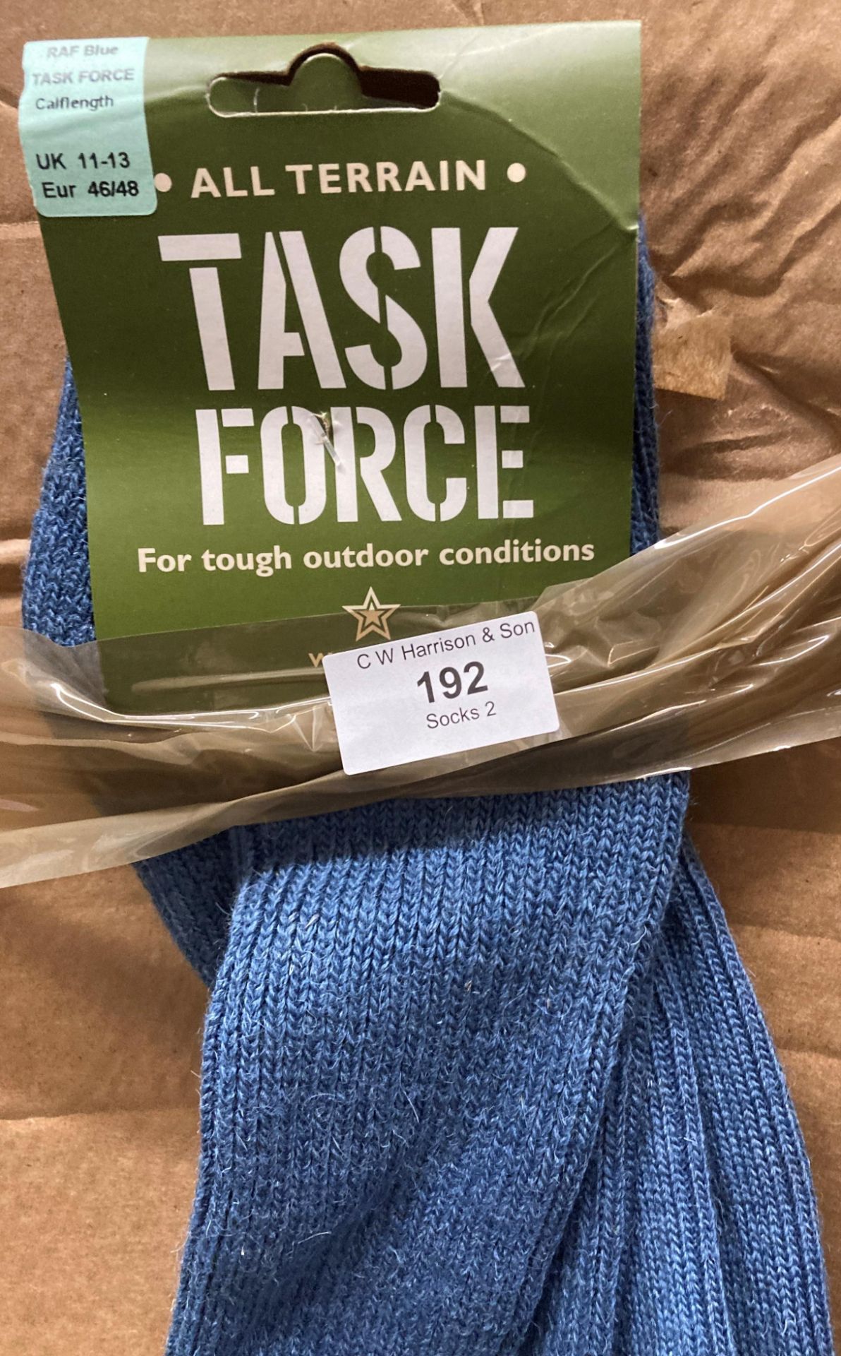 21 x pairs of All Terrain Task Force socks, size 11-13,