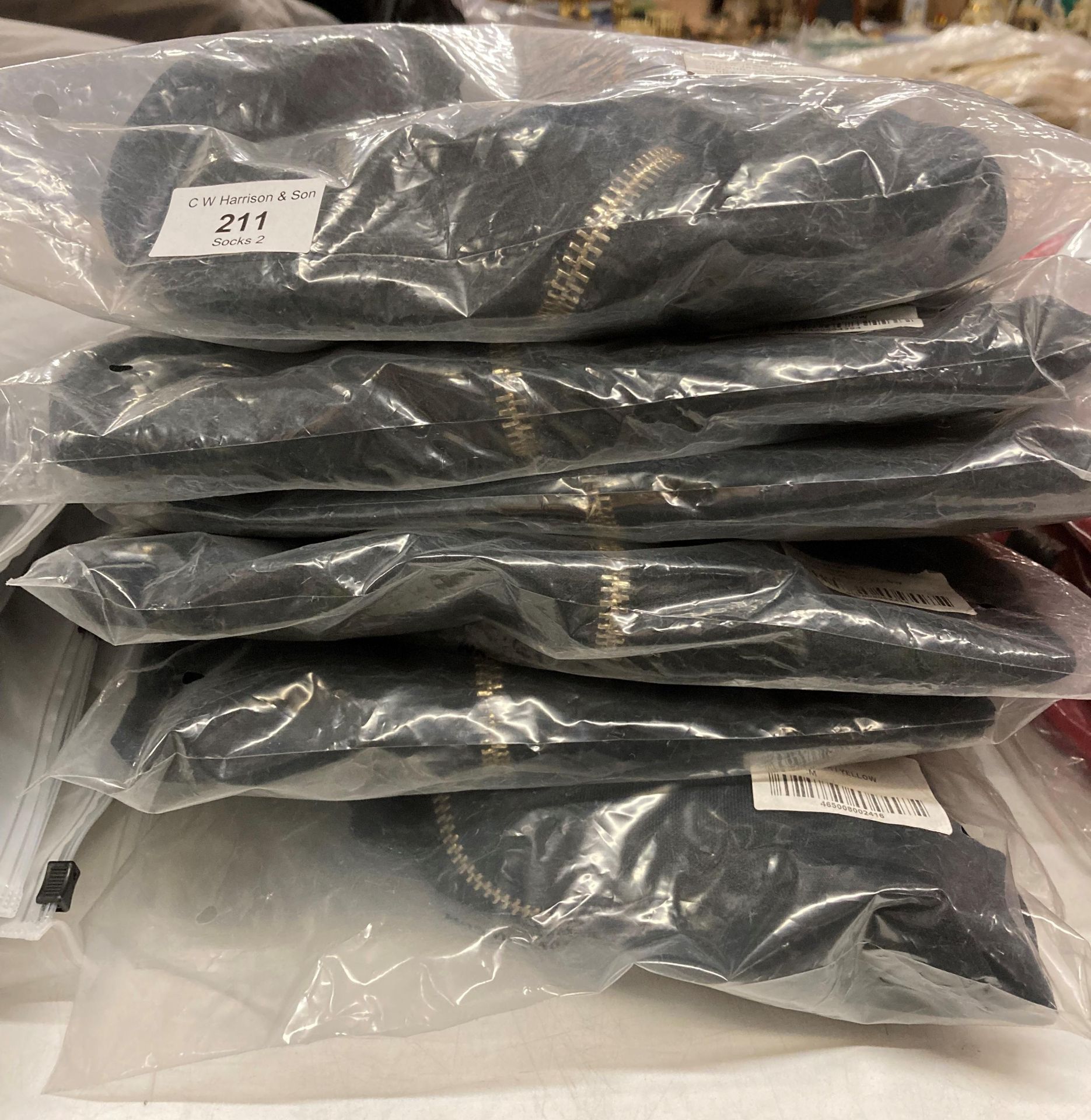 6 x Hera yellow and black track jackets (5 x size M and 1 x S) (location N05) - Image 2 of 2