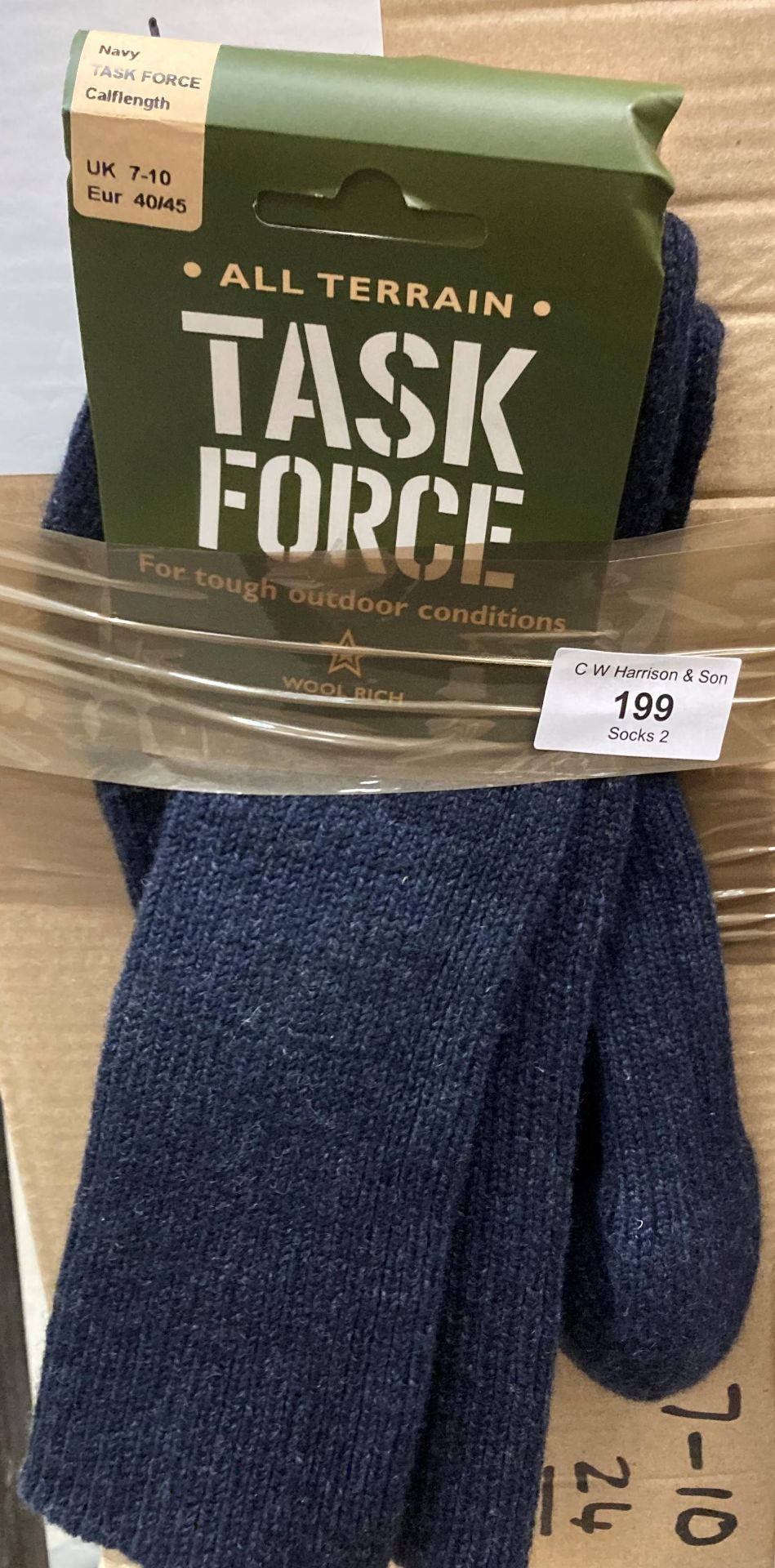 24 x pairs of All Terrain Task Force socks, size 7-10,