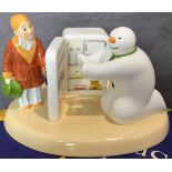 The Snowman 'Chilling Out' by Coalport Exclusive to H Samuel no certificate,