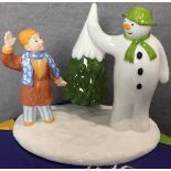 The Snowman 'Goodbye My Friend' by Coalport 525 of 1750 with certificate,