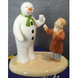 The Snowman 'Toothy Grin' by Coalport 1896 of 4000 with certificate,