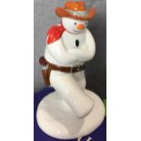 The Snowman 'Cowboy Jig' First Edition by Coalport no certificate,