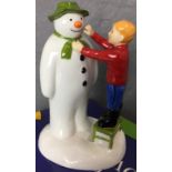 The Snowman 'Adding A Smile' by Coalport no certificate,