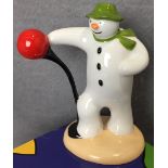 The Snowman 'It's A Knock Out' by Coalport 556 of 1000 with certificate,