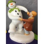 The Snowman 'Dancing At The Party' First Edition by Coalport no certificate,