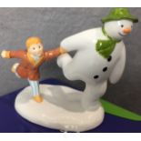 The Snowman 'The Adventure Begins' by Coalport no certificate,