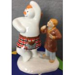 The Snowman 'Highland Fling' First Edition by Coalport no certificate,