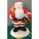 Raymond Briggs Father Christmas 'Christmas Begins' by Coalport 2549 of 4000 with certificate and