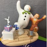 The Snowman 'Treading The Boards' by Coalport 1716 of 2000 with certificate,