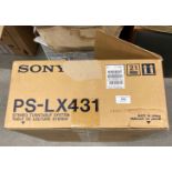 A Sony PS-LX431 Stereo turntable system - still packaged and unused (location V03)