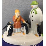 The Snowman 'Penguin Pals' by Coalport Guild Exclusive Gift Retailers until 31-12-04 with