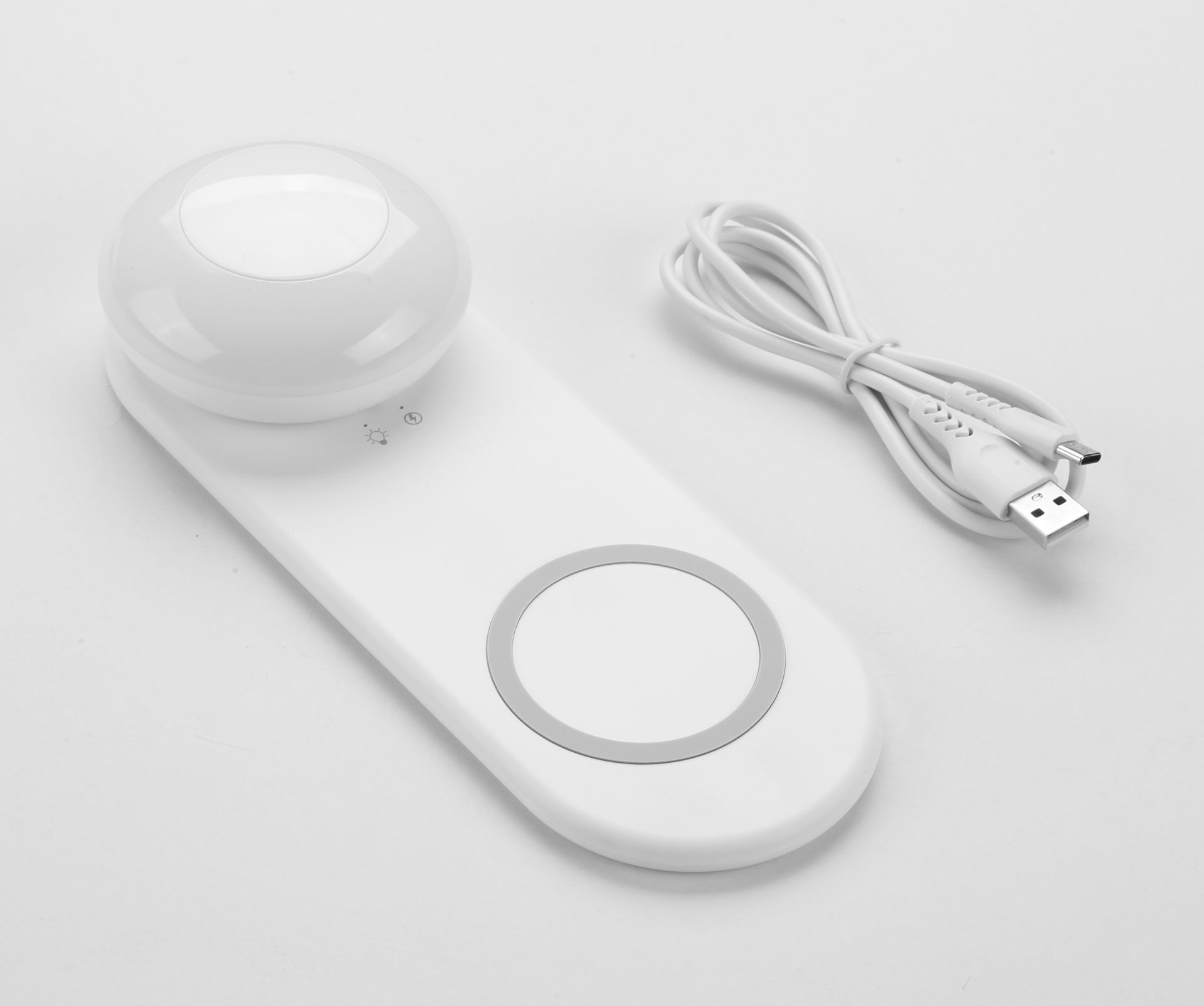 A Link2Home 'L2H-P9WIRELESS' Phone Charging Stand with Dimmable Rechargeable Night Light. - Image 8 of 23