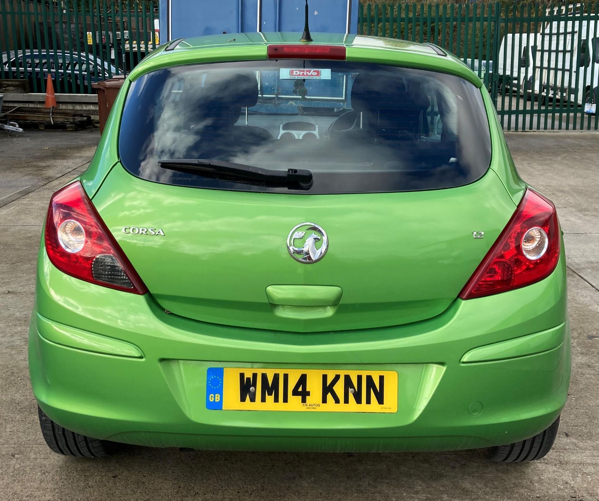 VAUXHALL CORSA STING 1.2 AC THREE DOOR HATCHBACK - Petrol - Green. - Image 3 of 16