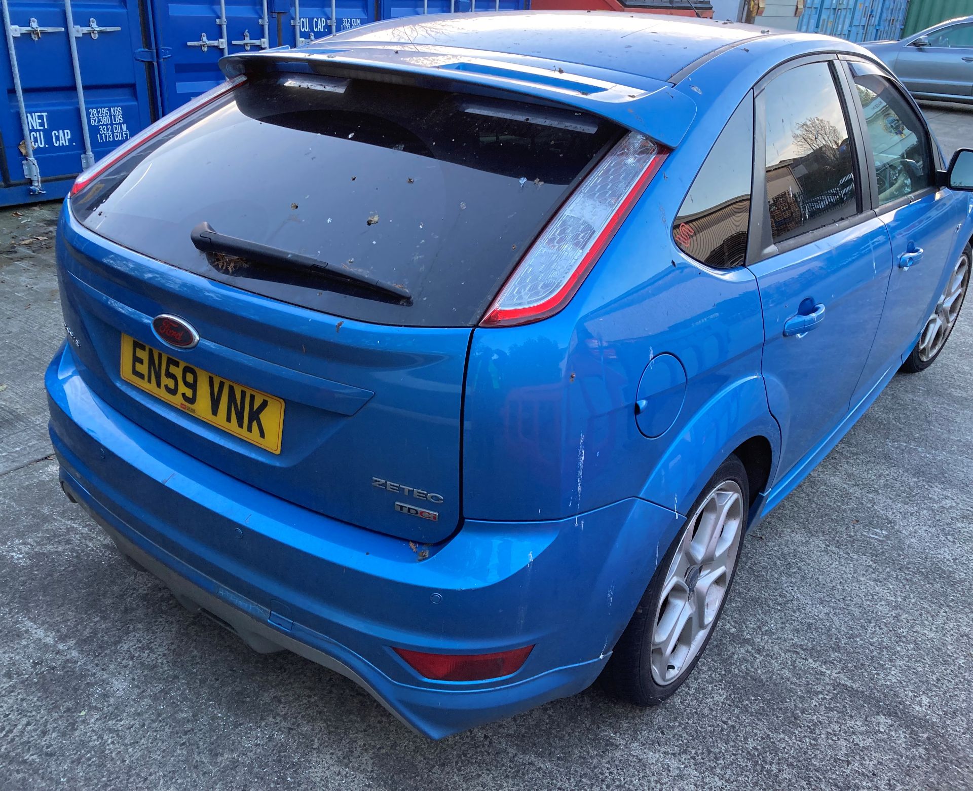 FORD FOCUS ZETEC S 115 TDCI 1.8 FIVE DOOR HATCHBACK - Diesel - Blue. - Image 5 of 17