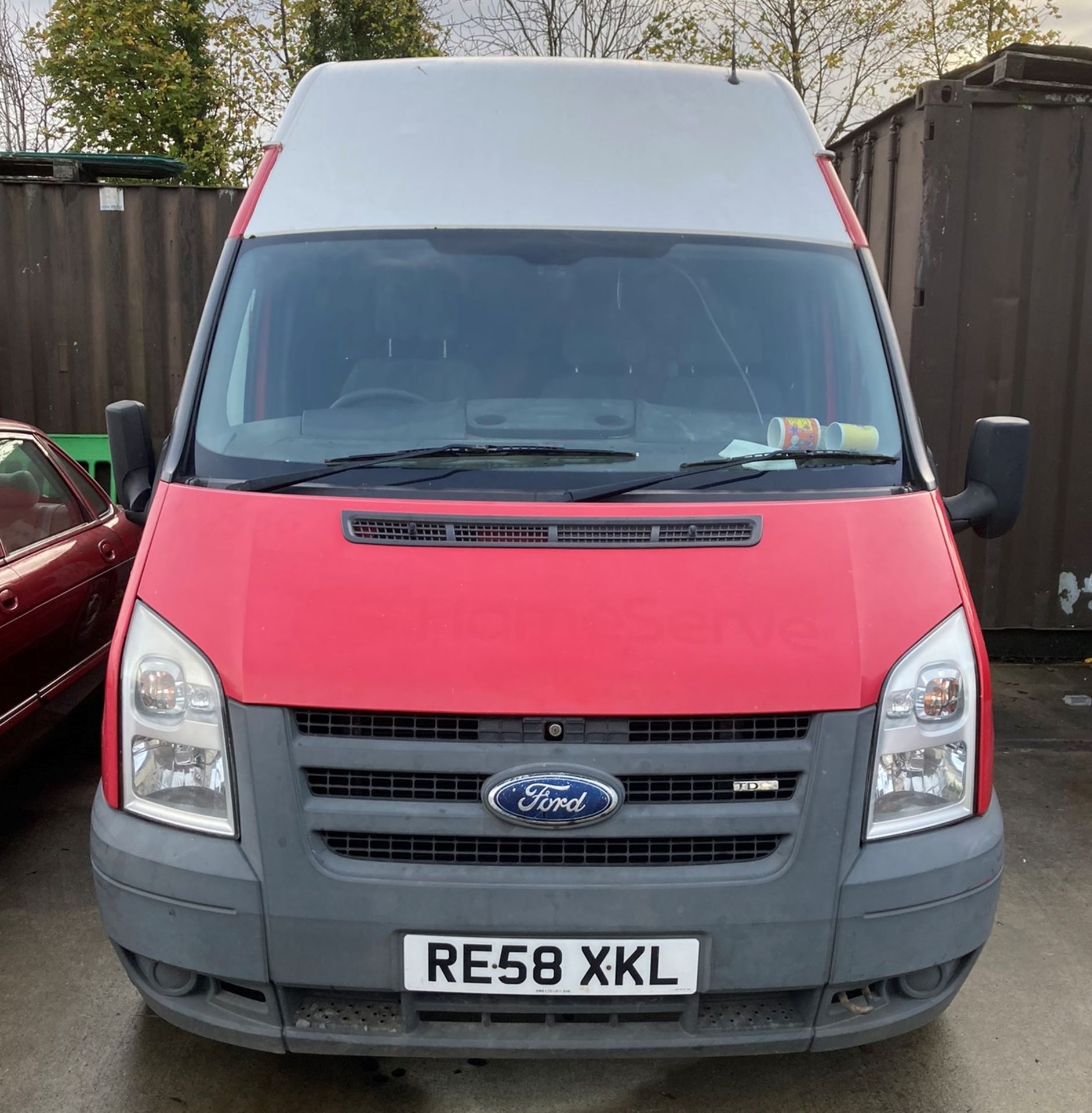 FORD TRANSIT 2.2 110 T300M FWD PANEL VAN - Diesel - Red. On the instructions of: A retained client.