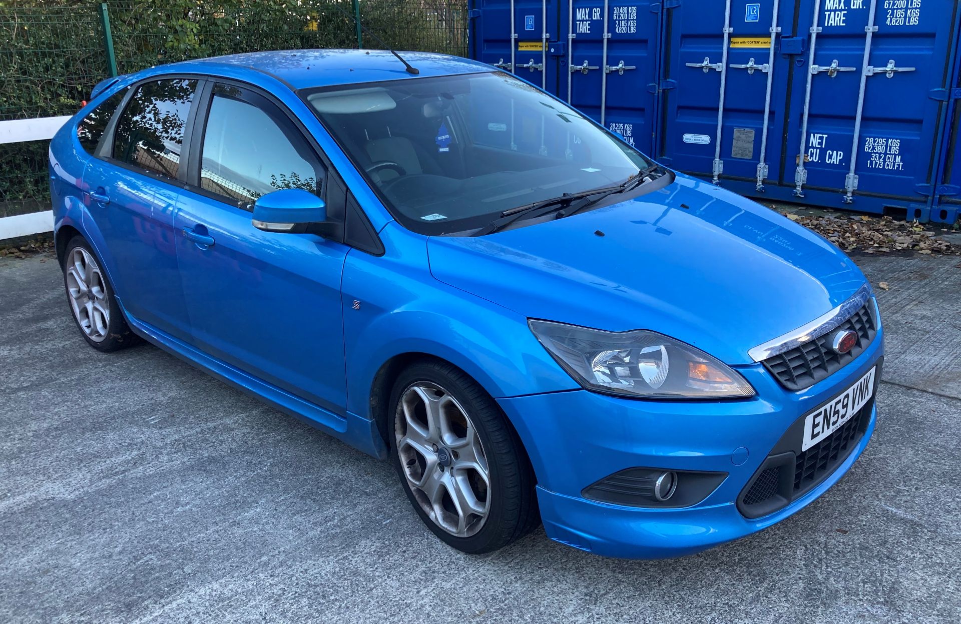 FORD FOCUS ZETEC S 115 TDCI 1.8 FIVE DOOR HATCHBACK - Diesel - Blue. - Image 3 of 17