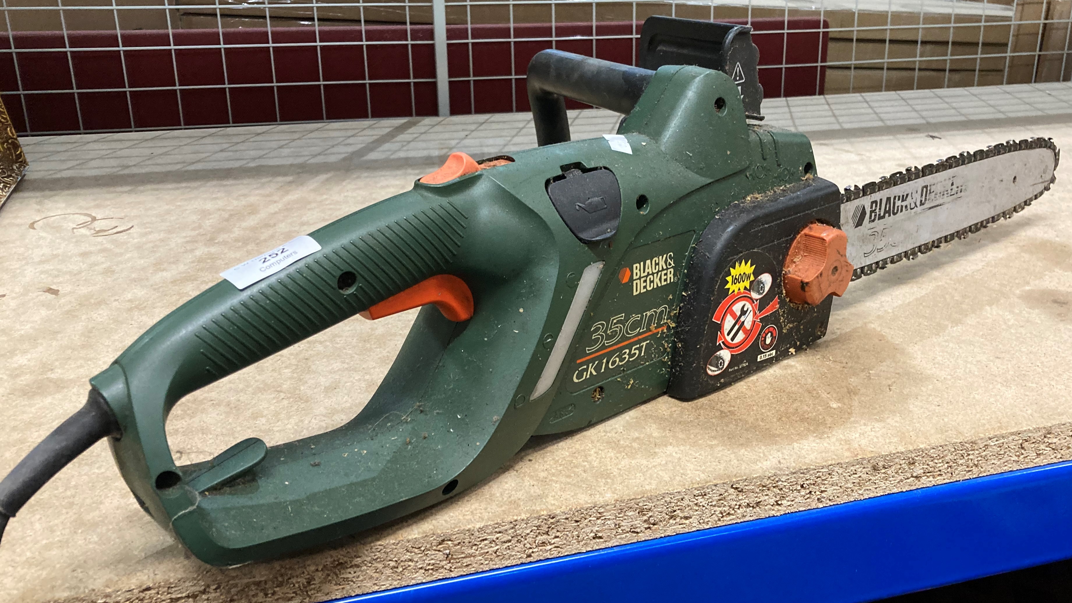 SECURA Sägeketten + Schwert Für Black & Decker GK1635T – 2 Ketten, 35 Cm, 3/8LP Teilung, 49 Treibglieder