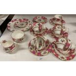 Twenty seven pieces of Royal Albert 'Lady Carlyle' patterned Bone China part tea services (saleroom