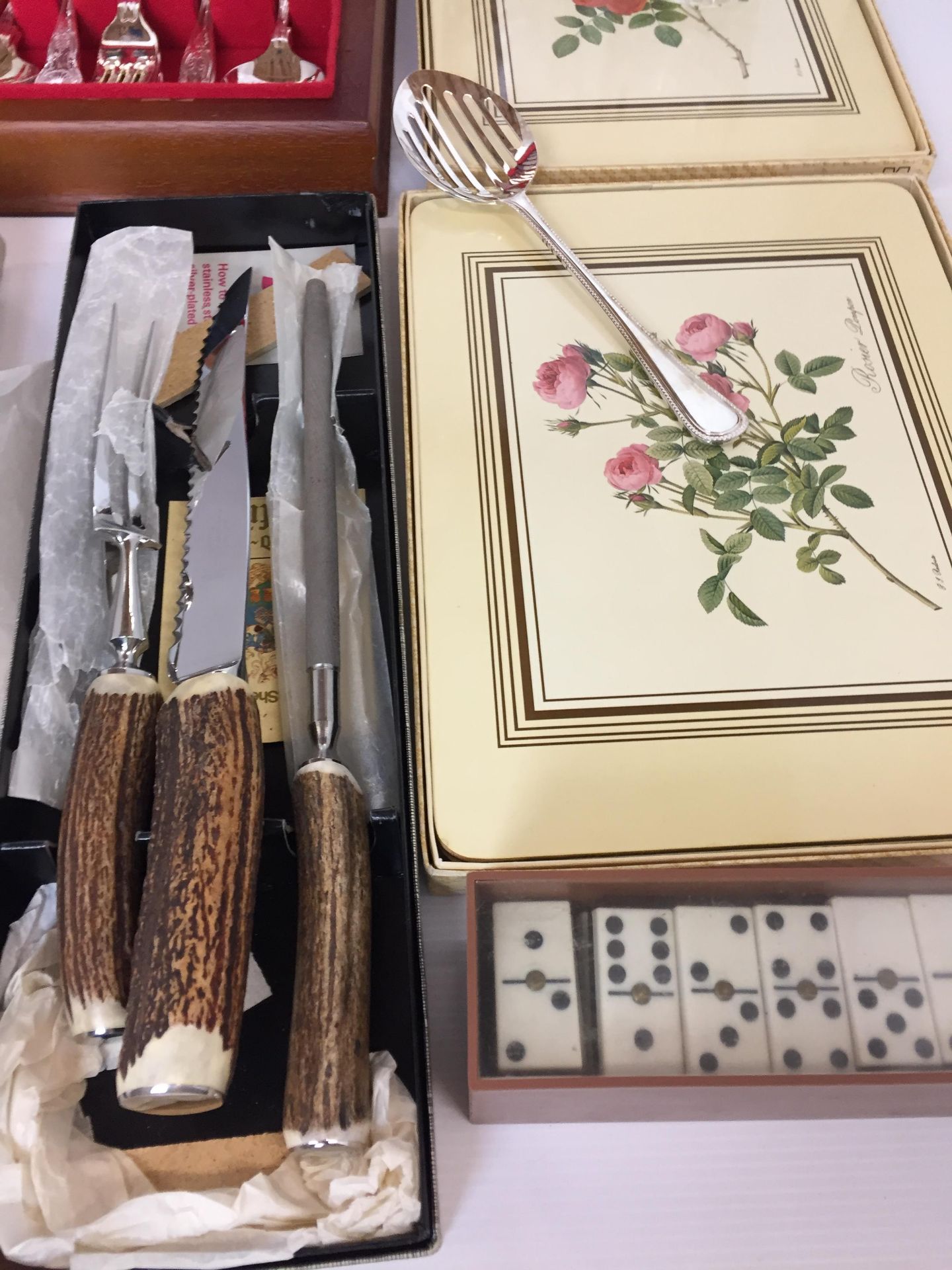 Ten items including canteen of cutlery containing silver plated cutlery set by Smith Seymour, - Image 4 of 5