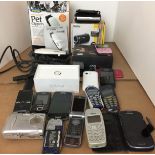 Contents to box - fifteen items including Vivitar Digital Camcorder 748HD, Semtik pet clippers,