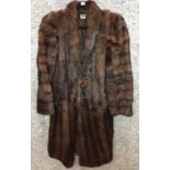 Brown fur coat (Saleroom location: on rail at S13) Further Information There is