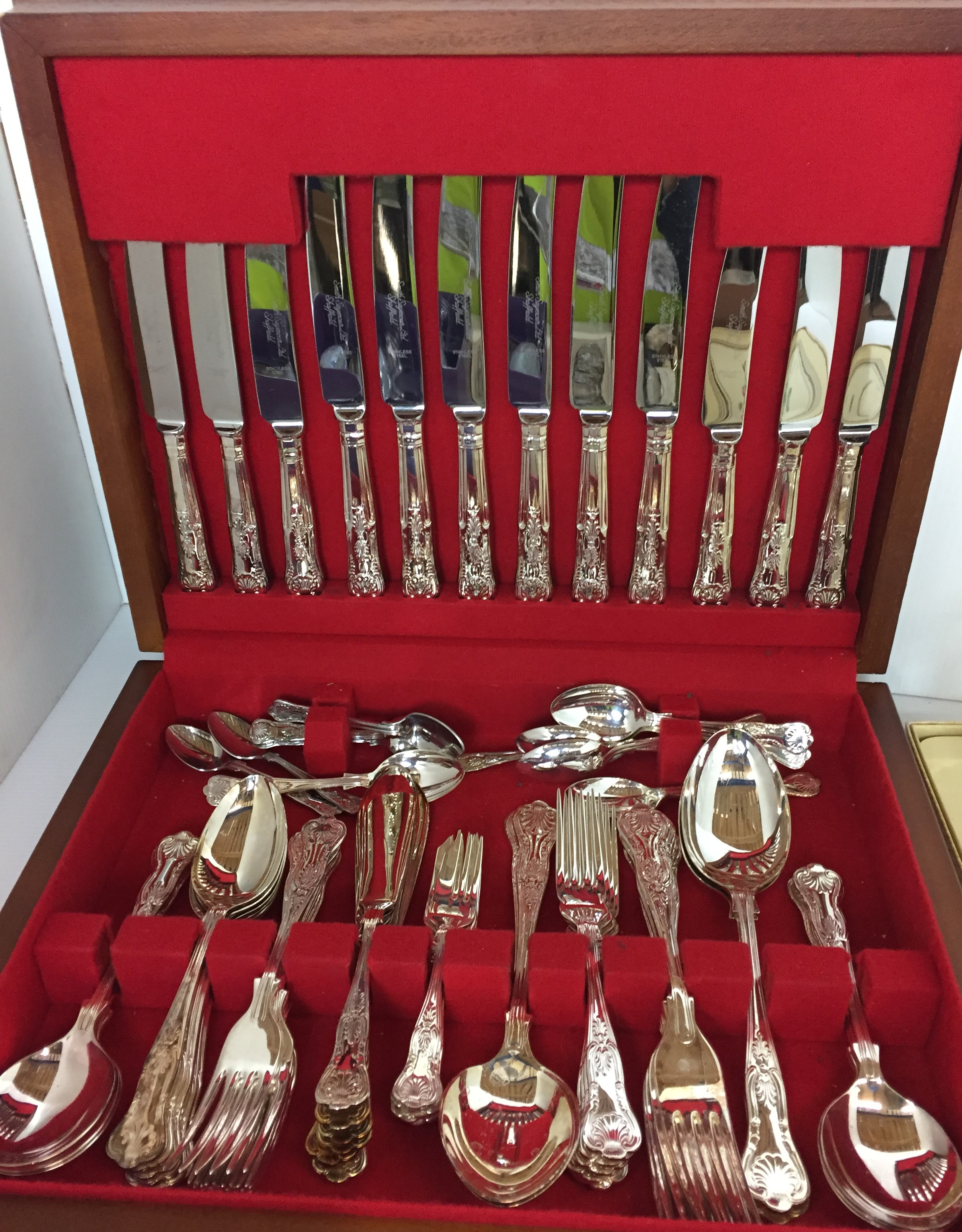 Ten items including canteen of cutlery containing silver plated cutlery set by Smith Seymour, - Image 2 of 5